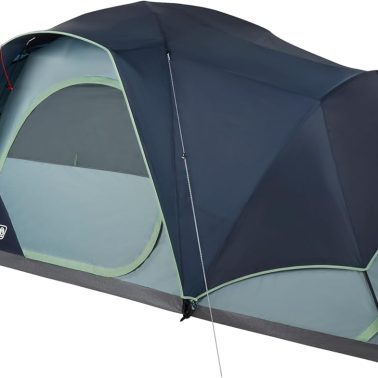 Coleman Skydome 8-Person Camping Tent XL, Blue Nights
